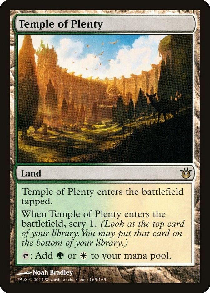 Image for Temple of Plenty (165) (BNG) - Magic: The Gathering
