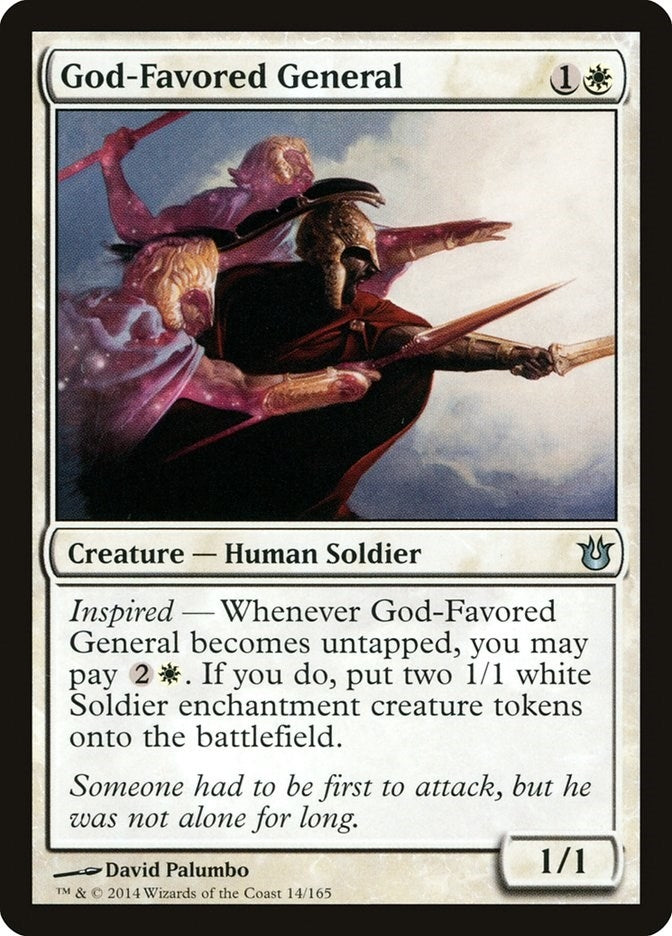 Image for God-Favored General (14) - Magic: The Gathering