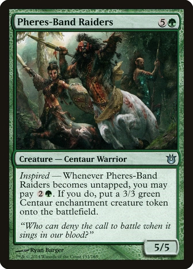 Image for Pheres-Band Raiders (133) - Magic: The Gathering