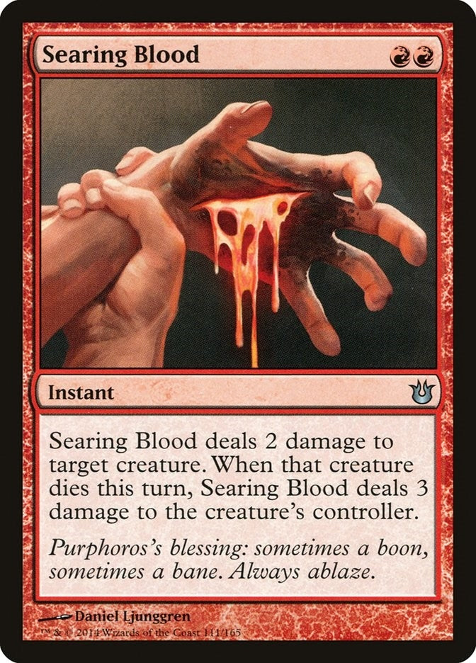Image for Searing Blood (111) - Magic: The Gathering