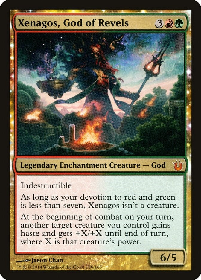 Image for Xenagos, God of Revels (156) (BNG) - Magic: The Gathering