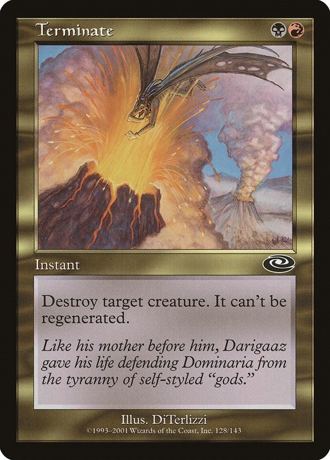 Image for Terminate (128) - Magic: The Gathering