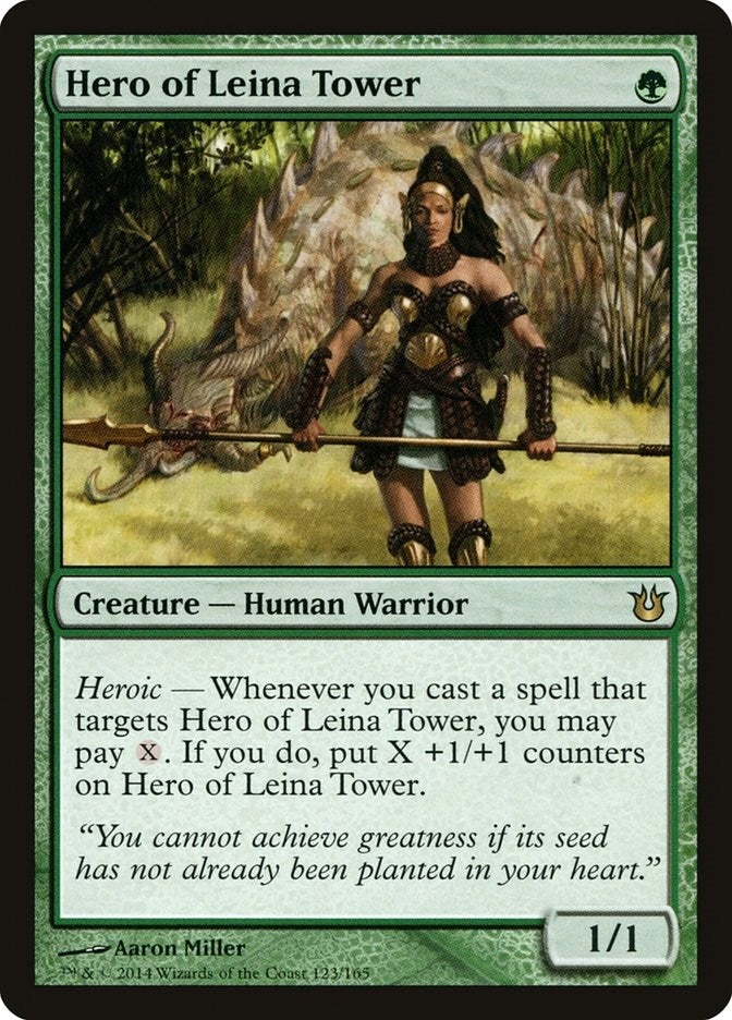 Image for Hero of Leina Tower (123) (BNG) - Magic: The Gathering