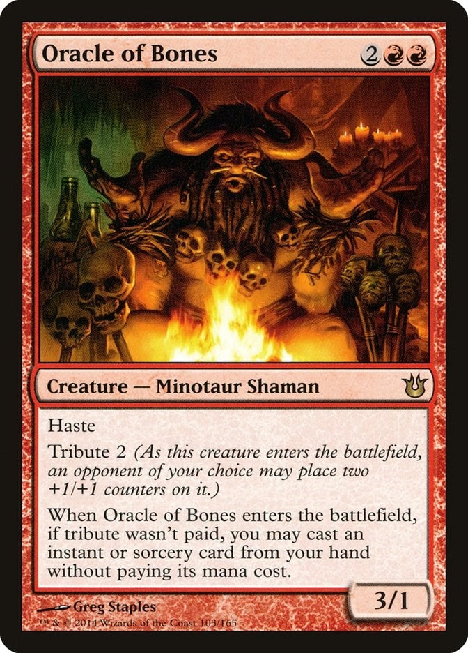 Image for Oracle of Bones (103) (BNG) - Magic: The Gathering