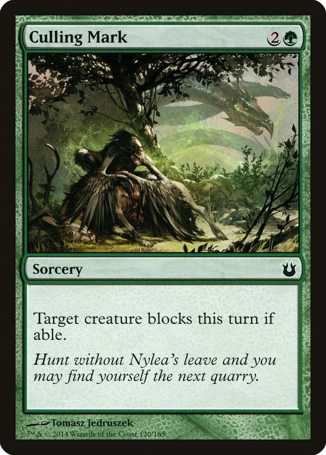 Image for Culling Mark (120) - Magic: The Gathering