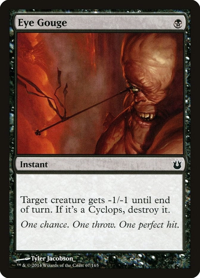 Image for Eye Gouge (67) (BNG) - Magic: The Gathering