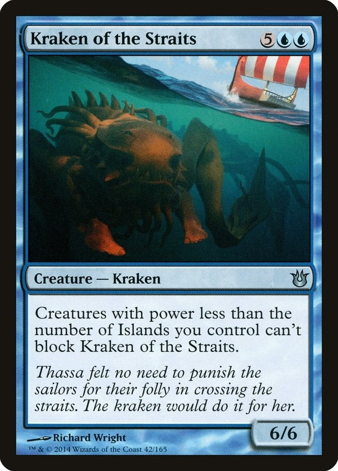 Image for Kraken of the Straits (42) - Magic: The Gathering