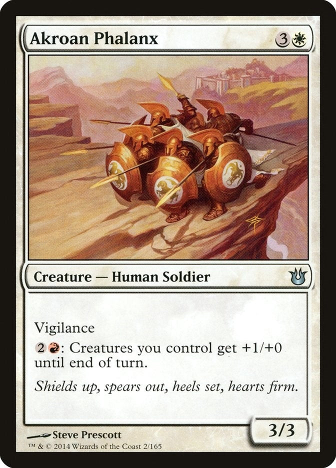 Image for Akroan Phalanx (2) (BNG) - Magic: The Gathering