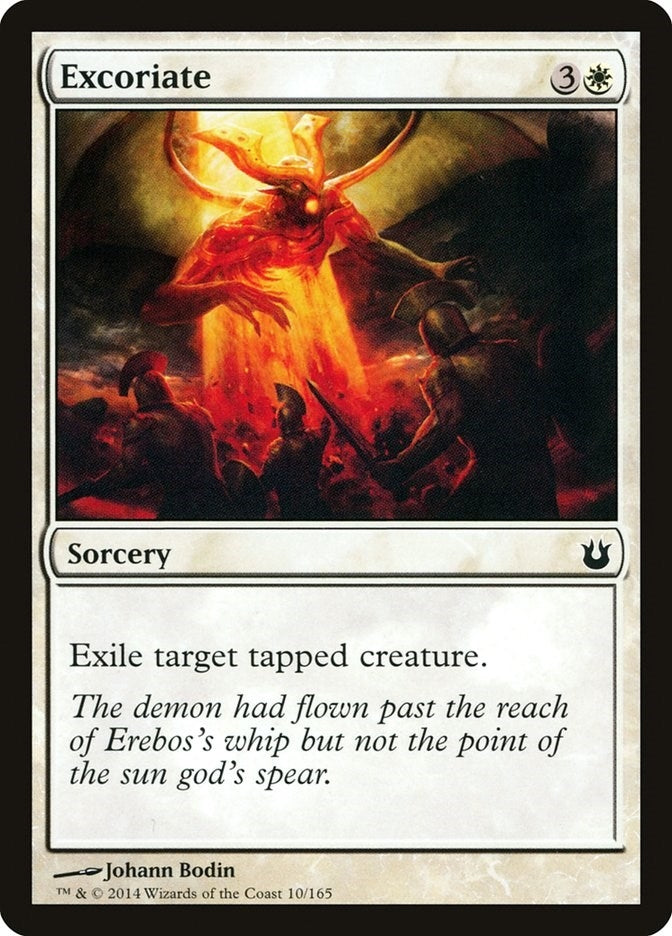 Image for Excoriate (10) - Magic: The Gathering