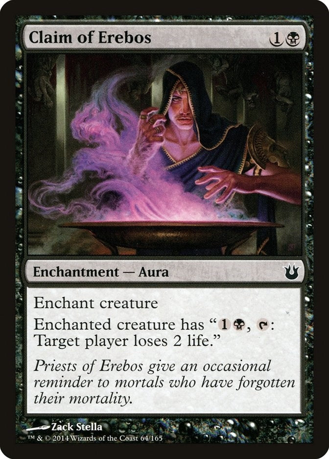 Image for Claim of Erebos (64) - Magic: The Gathering