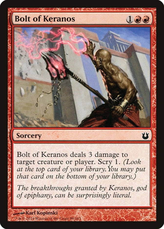 Image for Bolt of Keranos (89) - Magic: The Gathering