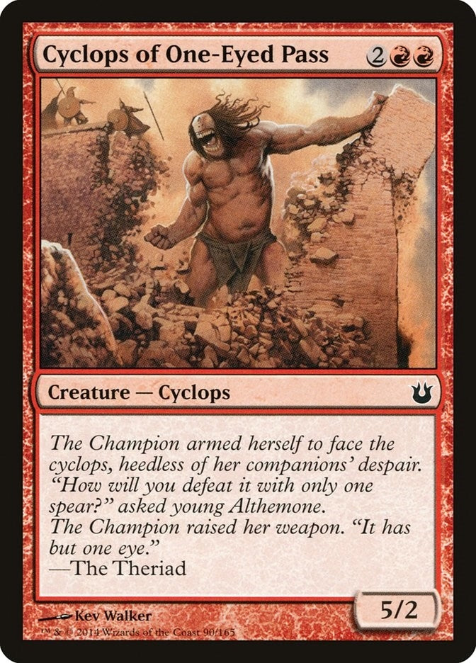 Image for Cyclops of One-Eyed Pass (90) (BNG) - Magic: The Gathering