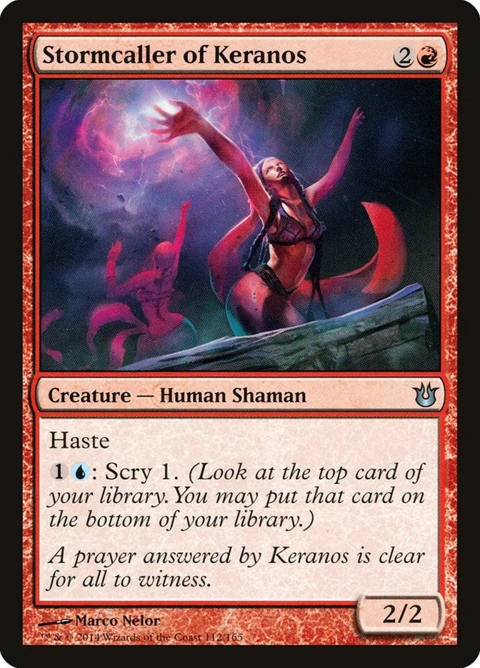 Image for Stormcaller of Keranos (112) (BNG) - Magic: The Gathering