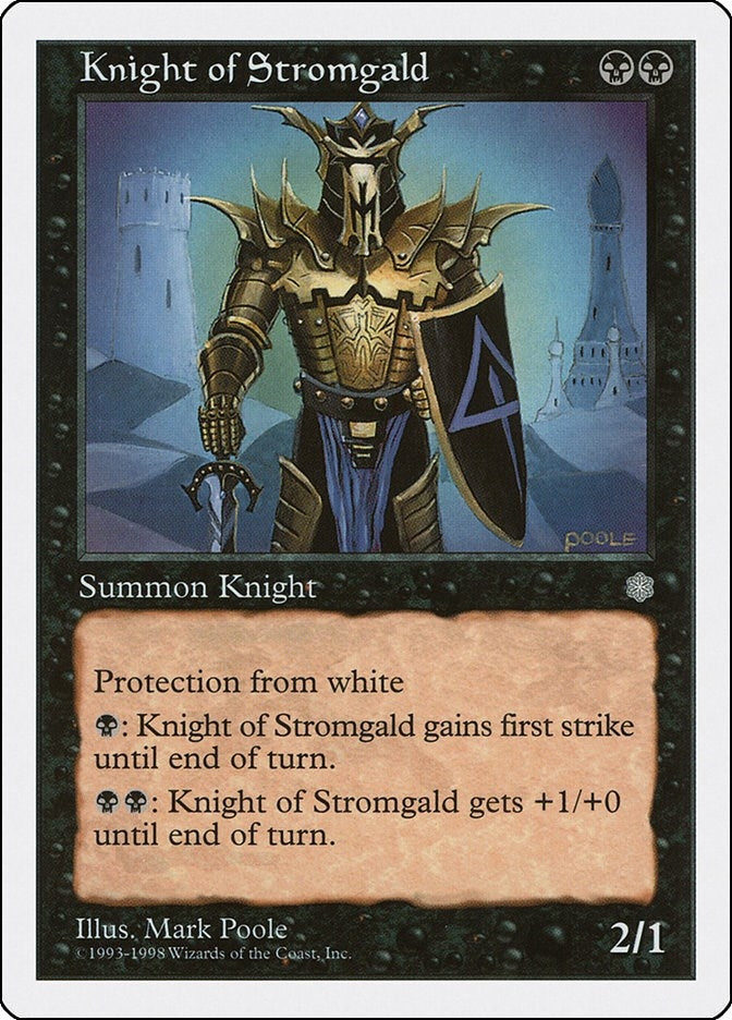 Image for Knight of Stromgald (9) - Magic: The Gathering