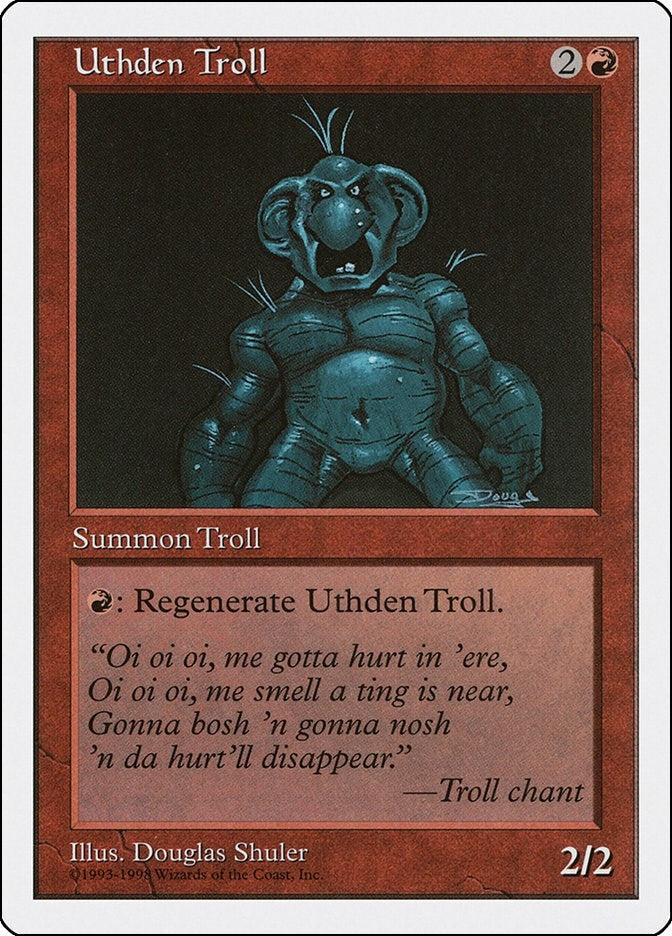 Image for Uthden Troll (17) - Magic: The Gathering
