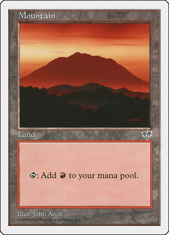 Image for Mountain (Mirage) (41) - Magic: The Gathering