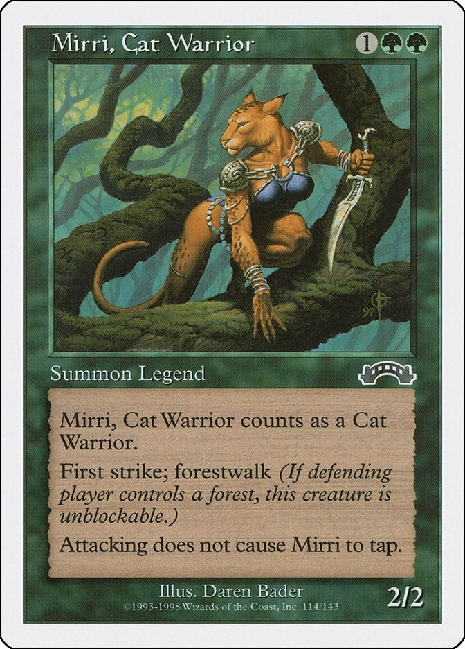 Image for Mirri, Cat Warrior (114) - Magic: The Gathering