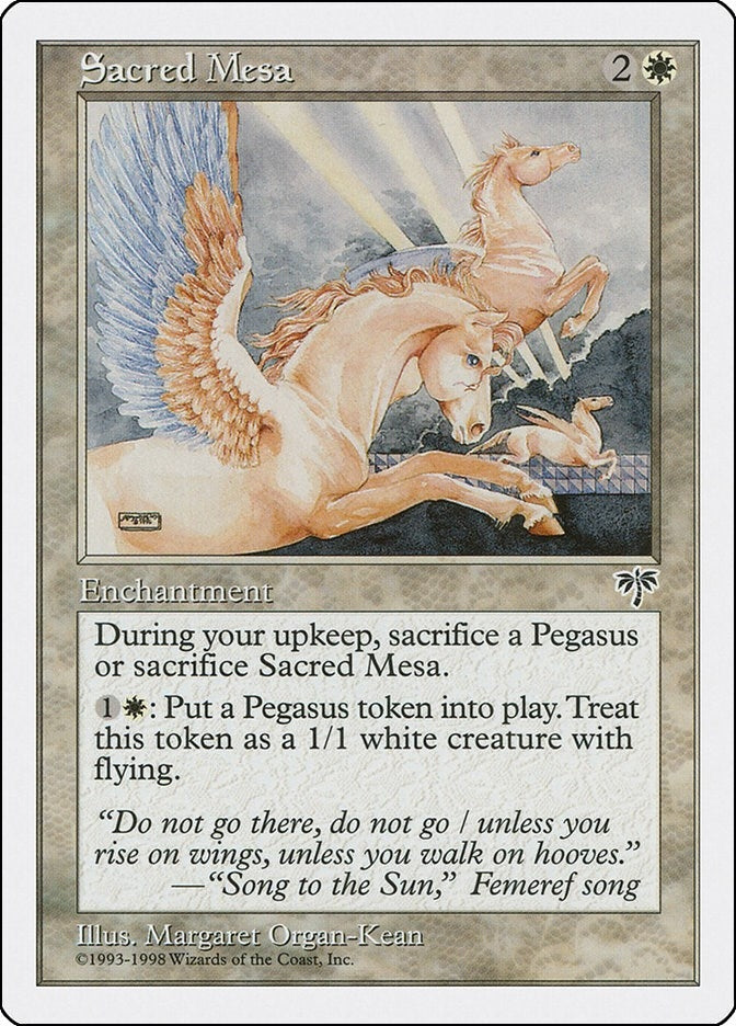 Image for Sacred Mesa (47) - Magic: The Gathering