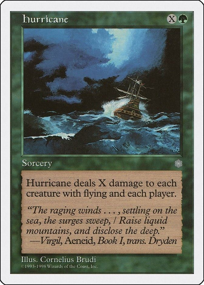 Image for Hurricane (52) - Magic: The Gathering