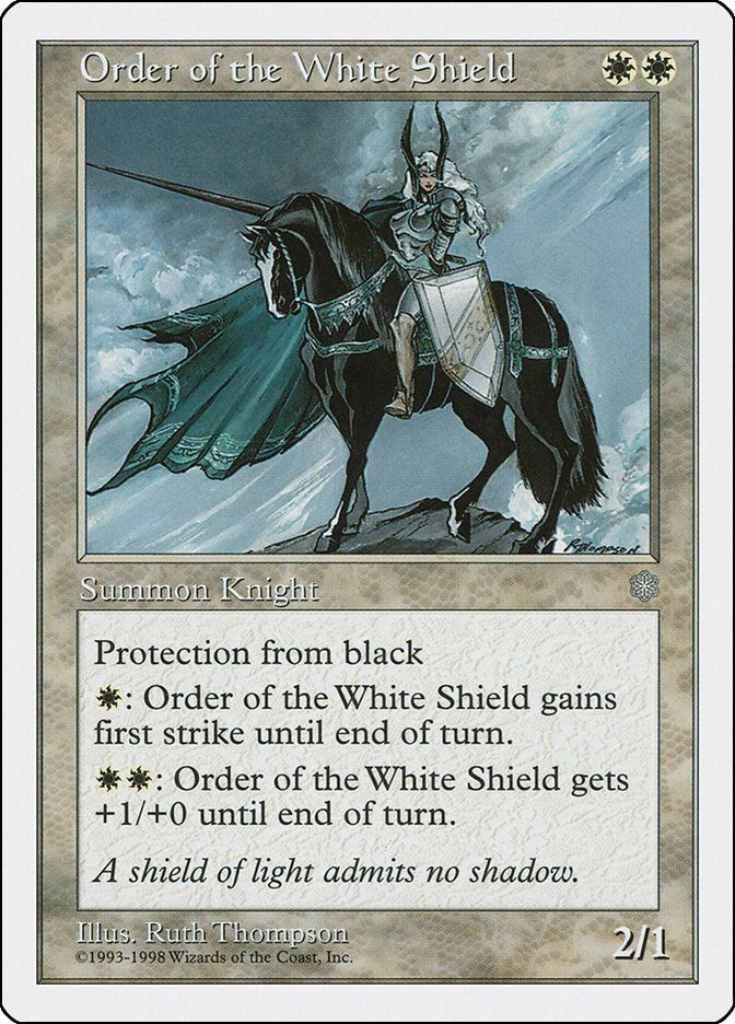 Image for Order of the White Shield (55) - Magic: The Gathering
