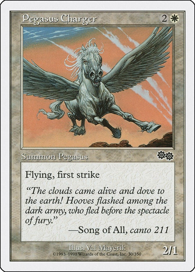 Image for Pegasus Charger (30) - Magic: The Gathering