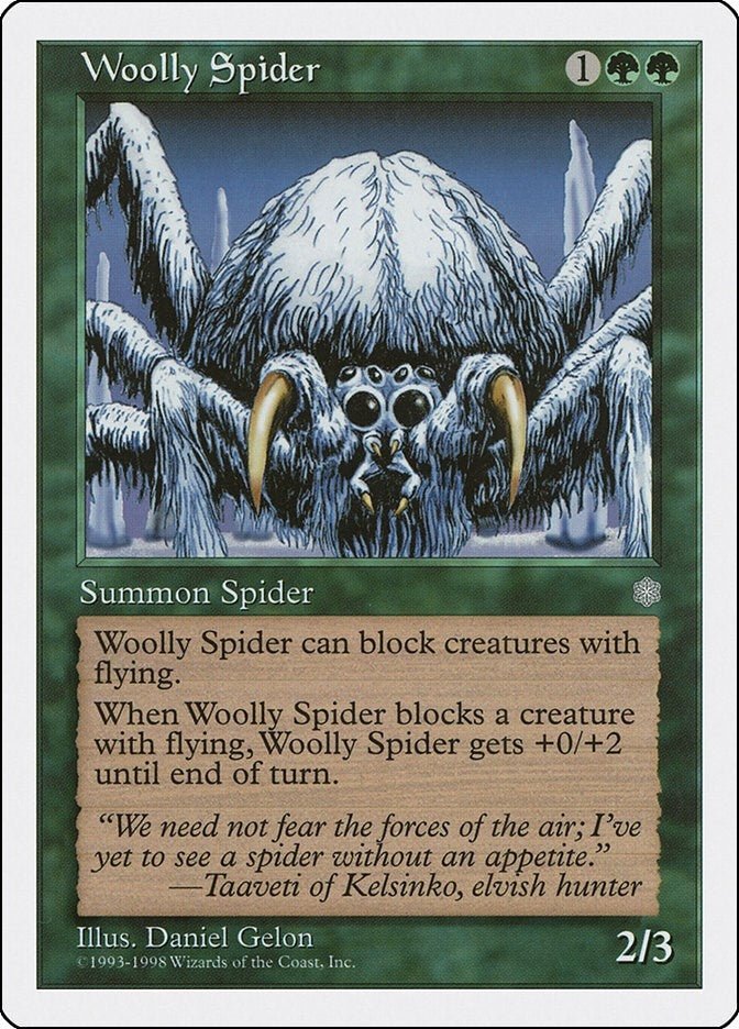Image for Woolly Spider (71) - Magic: The Gathering