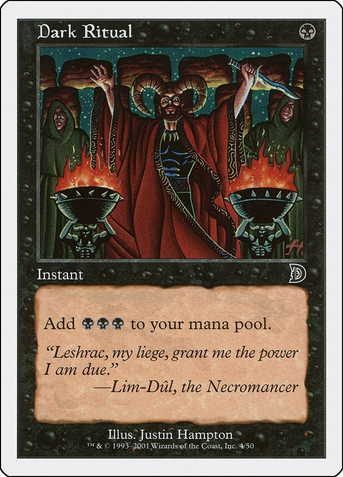 Image for Dark Ritual (4) - Magic: The Gathering