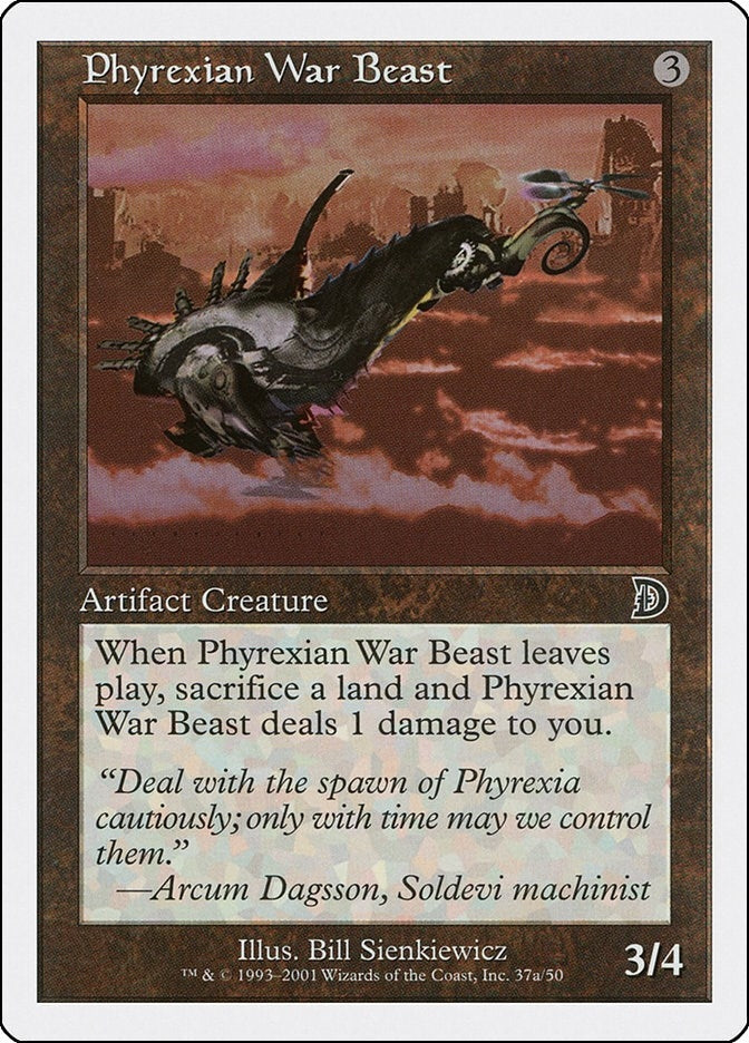 Image for Phyrexian War Beast (37a) (37a) - Magic: The Gathering