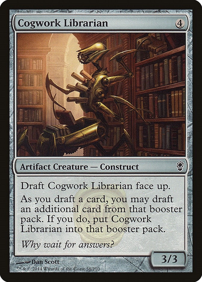 Image for Cogwork Librarian (58) - Magic: The Gathering