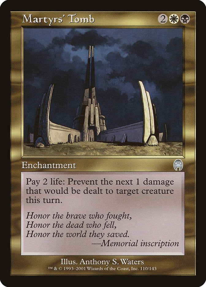 Image for Martyrs' Tomb (110) - Magic: The Gathering