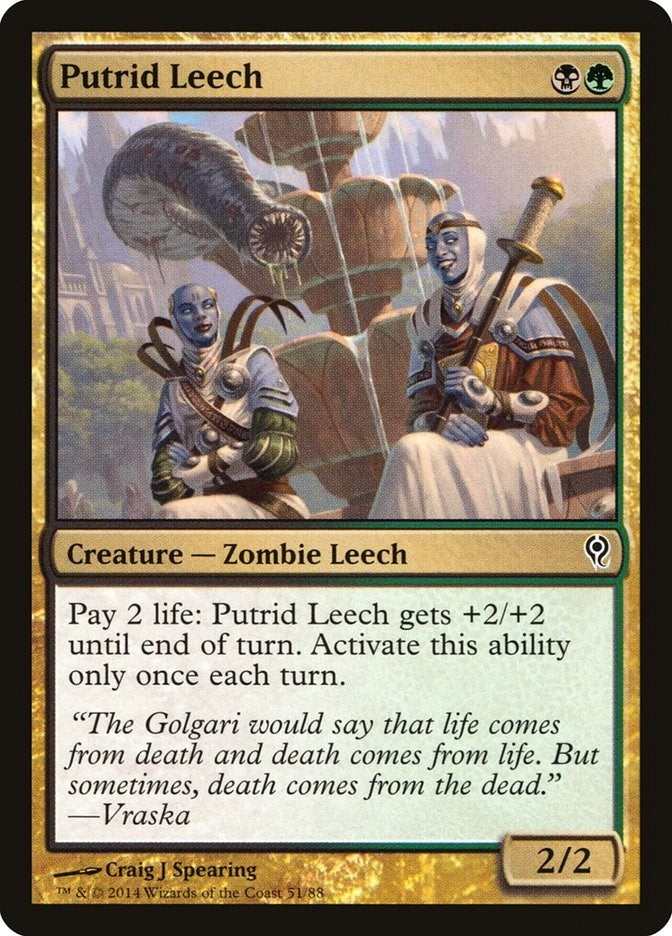 Image for Putrid Leech (51) (DDM) - Magic: The Gathering