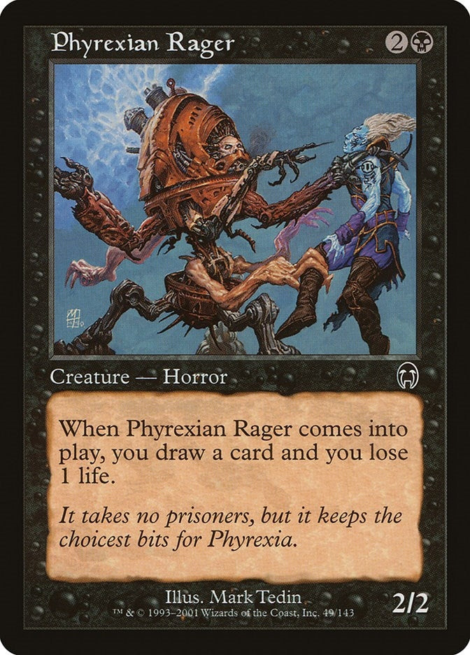 Image for Phyrexian Rager (49) - Magic: The Gathering