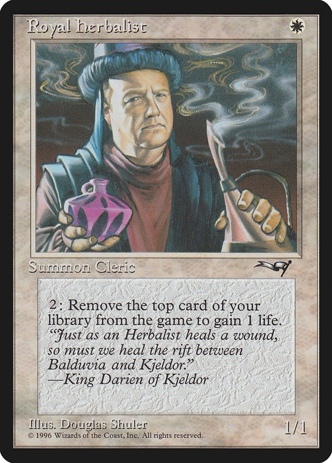Image for Royal Herbalist (Man) (148) - Magic: The Gathering