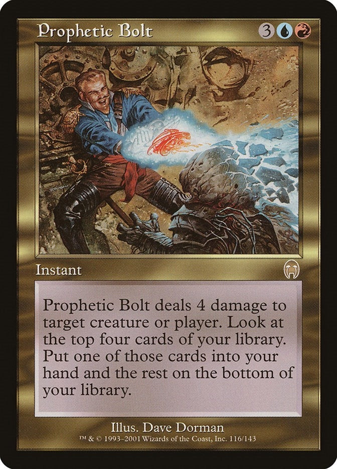 Image for Prophetic Bolt (116) - Magic: The Gathering