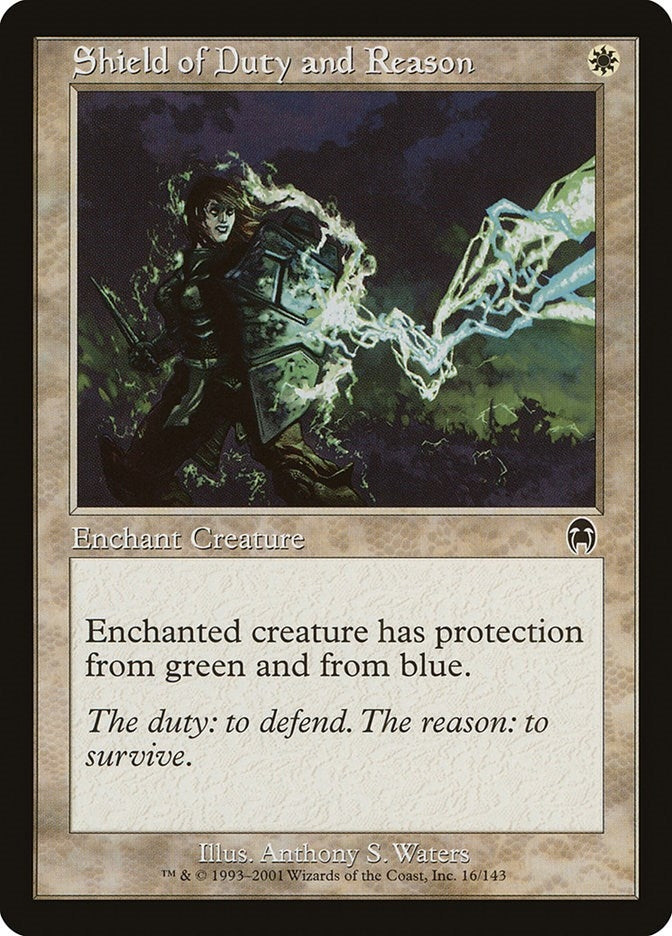 Image for Shield of Duty and Reason (16) - Magic: The Gathering