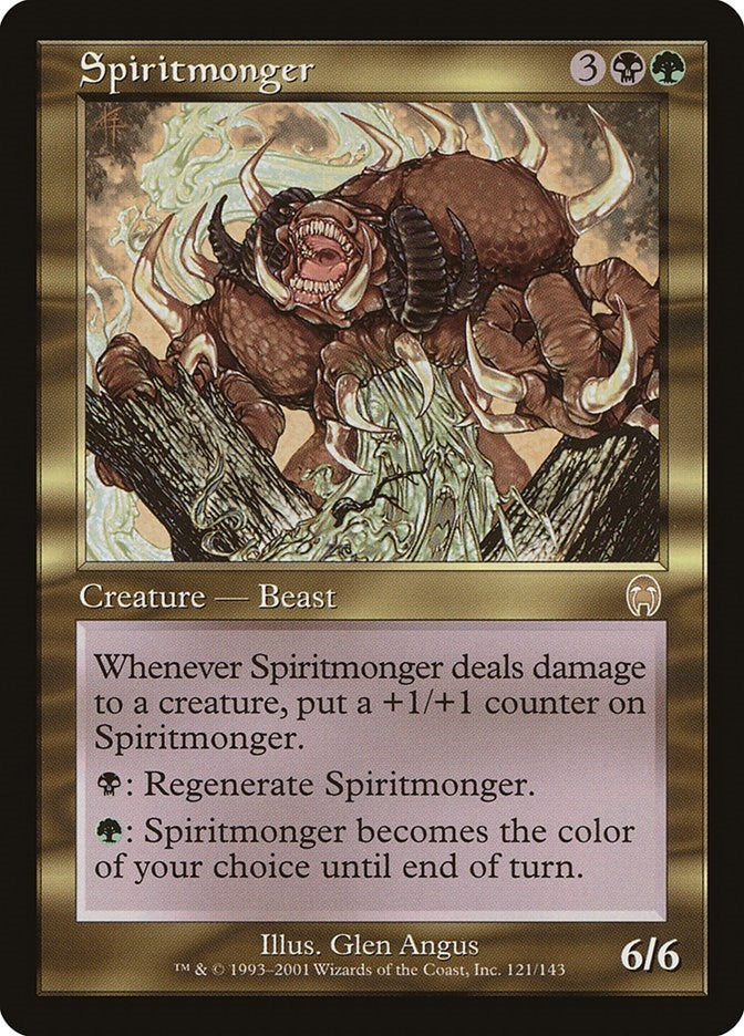 Image for Spiritmonger (121) - Magic: The Gathering