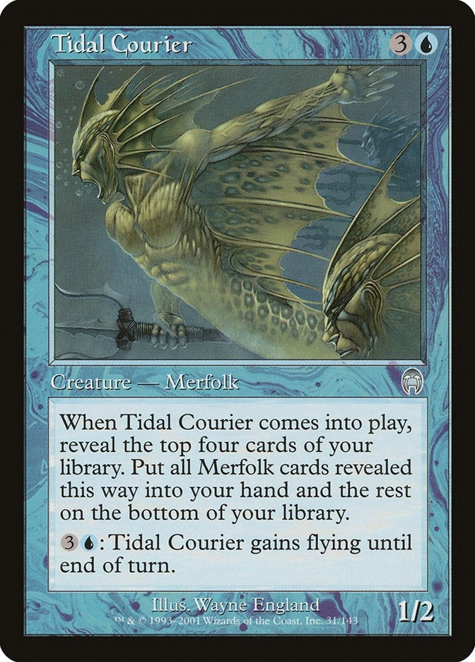 Image for Tidal Courier (31) - Magic: The Gathering