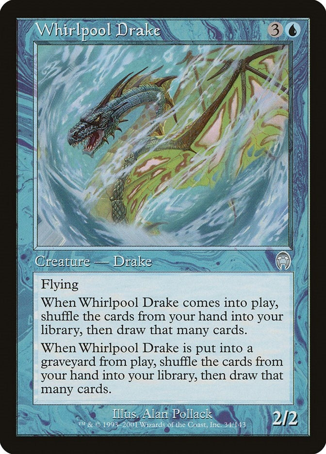 Image for Whirlpool Drake (34) - Magic: The Gathering