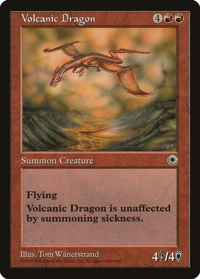 Image for Volcanic Dragon - Magic: The Gathering