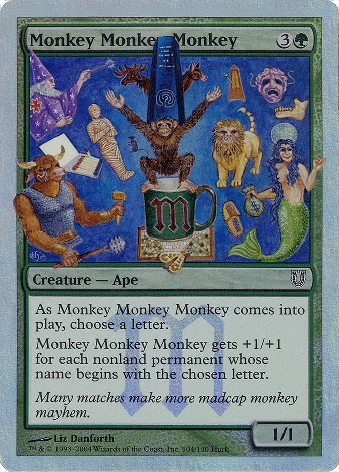 Image for Monkey Monkey Monkey (Alternate Foil) (104) - Magic: The Gathering