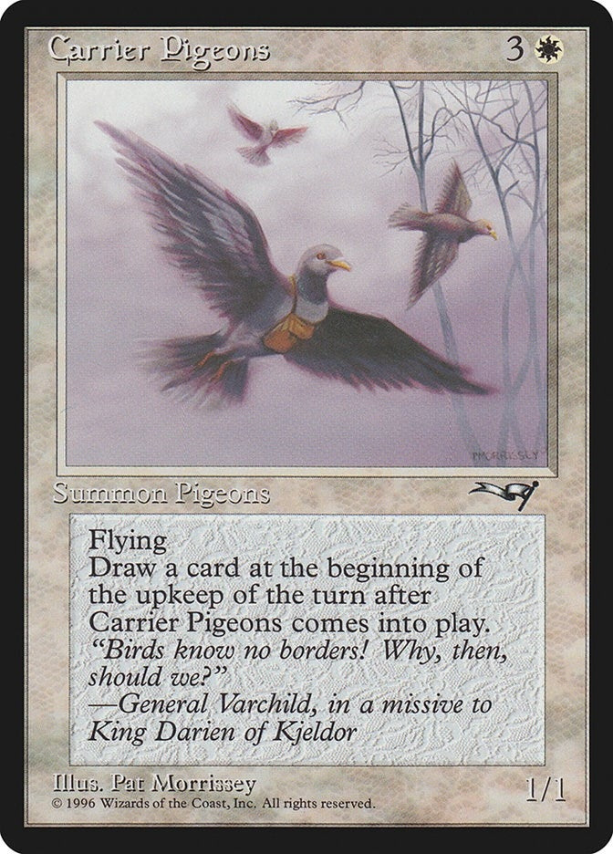 Image for Carrier Pigeons (126) - Magic: The Gathering
