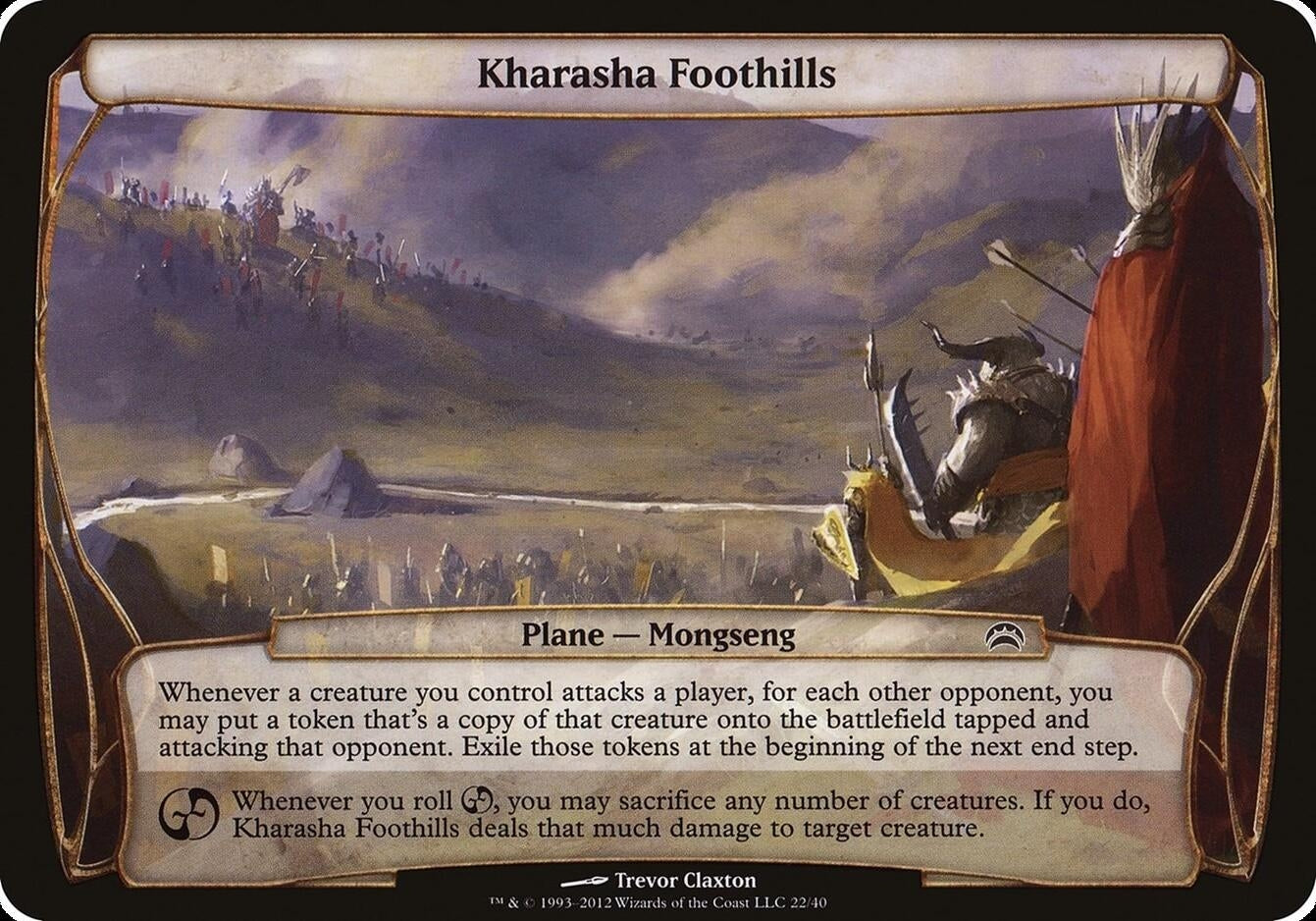 Image for Kharasha Foothills (Planechase 2012) (22) - Magic: The Gathering