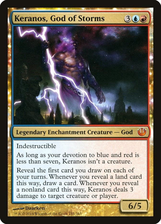 Image for Keranos, God of Storms (151) - Magic: The Gathering