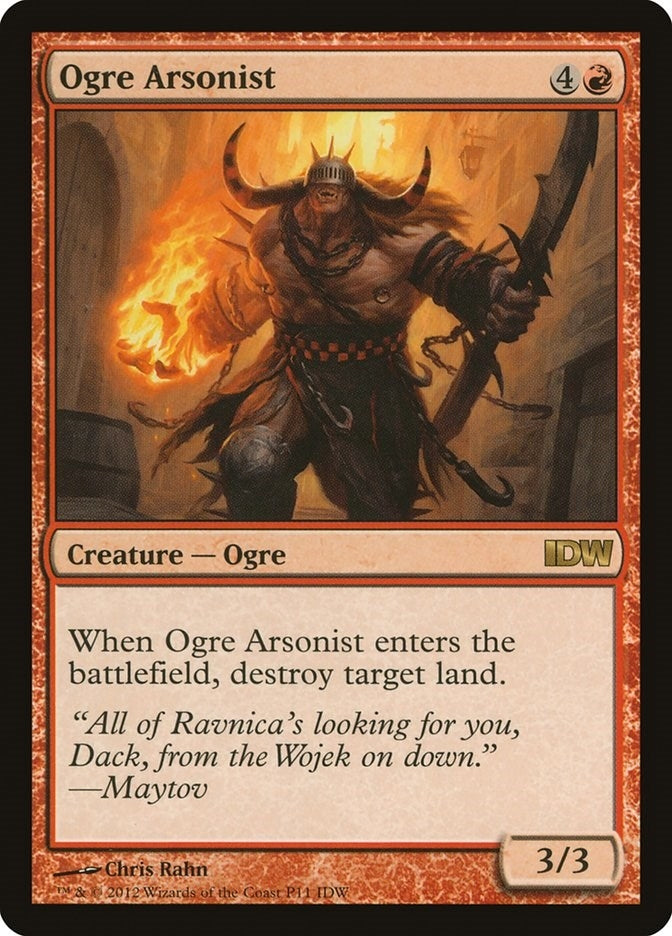 Image for Ogre Arsonist (IDW Comics 2013) (P11) - Magic: The Gathering