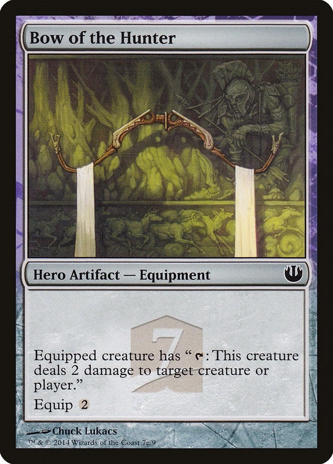 Image for Bow of the Hunter (7e) (HERO) - Magic: The Gathering