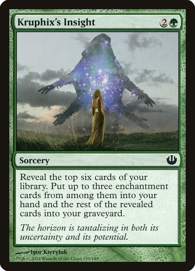 Image for Kruphix's Insight (129) - Magic: The Gathering