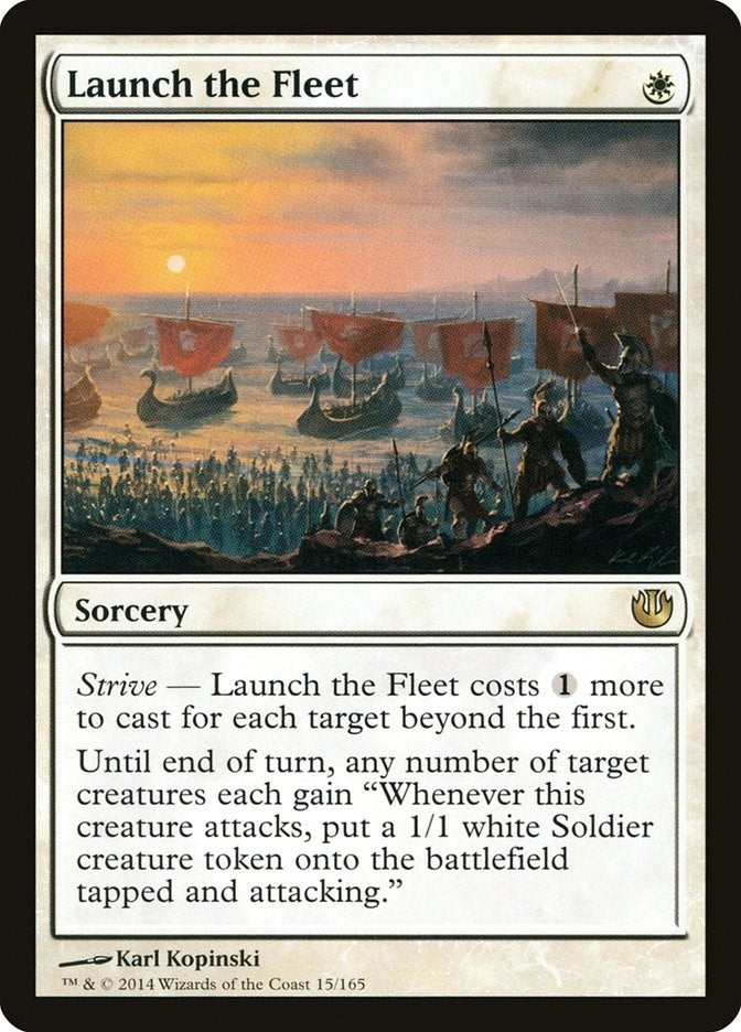 Image for Launch the Fleet (15) - Magic: The Gathering