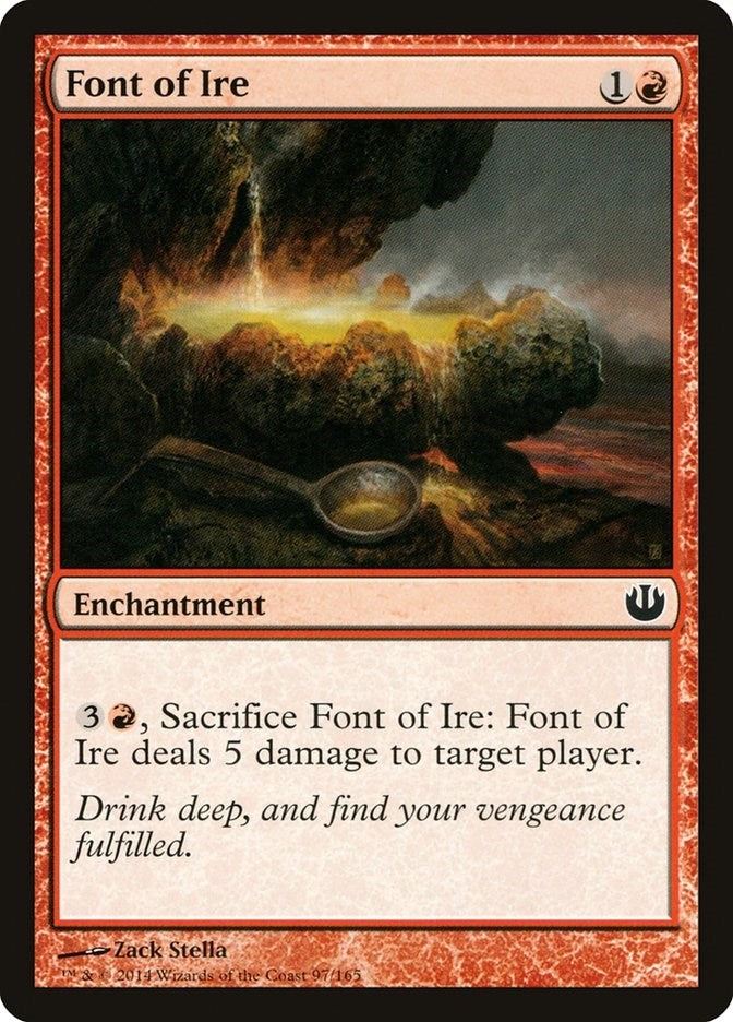 Image for Font of Ire (97) - Magic: The Gathering