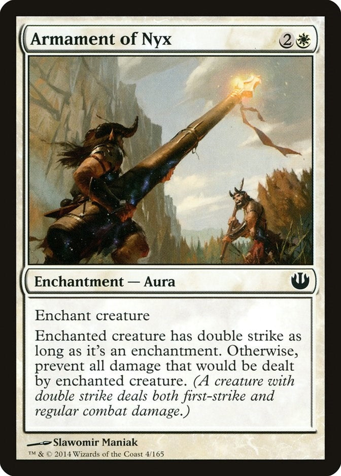 Image for Armament of Nyx (4) (JOU) - Magic: The Gathering