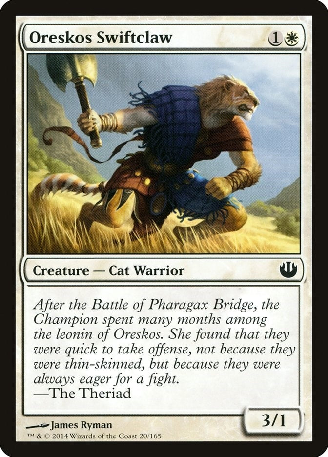 Image for Oreskos Swiftclaw (20) - Magic: The Gathering